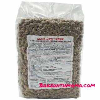 [Shop Malaysia] tapioca pearls / #boba / butiran ubi kayu (halal). 3KG