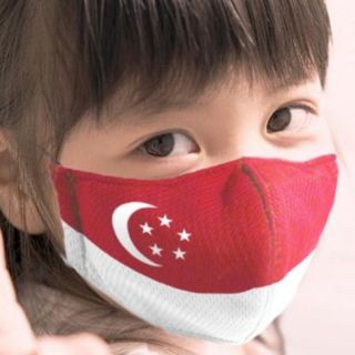 SG United Singapore Flag 4PLY 4 Layer Face Mask Reusable Rewashable