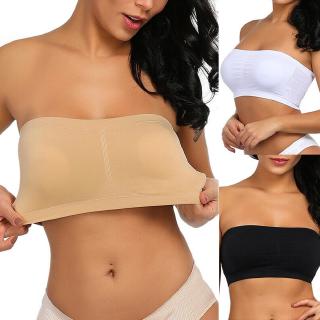 Stretchable Modal Tube Top Seamless Bandeau Strapless Bralette