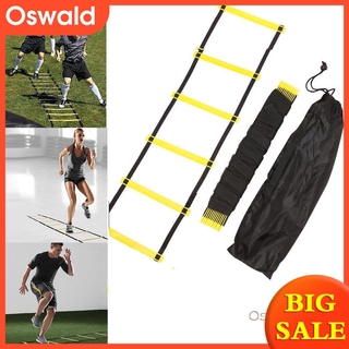 OS Durable 9 rung 16.5 Feet 5M Agility Ladder for Soccer Speed Training