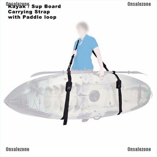 [Ready Onsalezone] Adjustable Paddle board Carry Strap Shoulder Sling kayak Carrier Surf fins