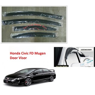 Honda Civic FD 8cm Mugen Door Visor
