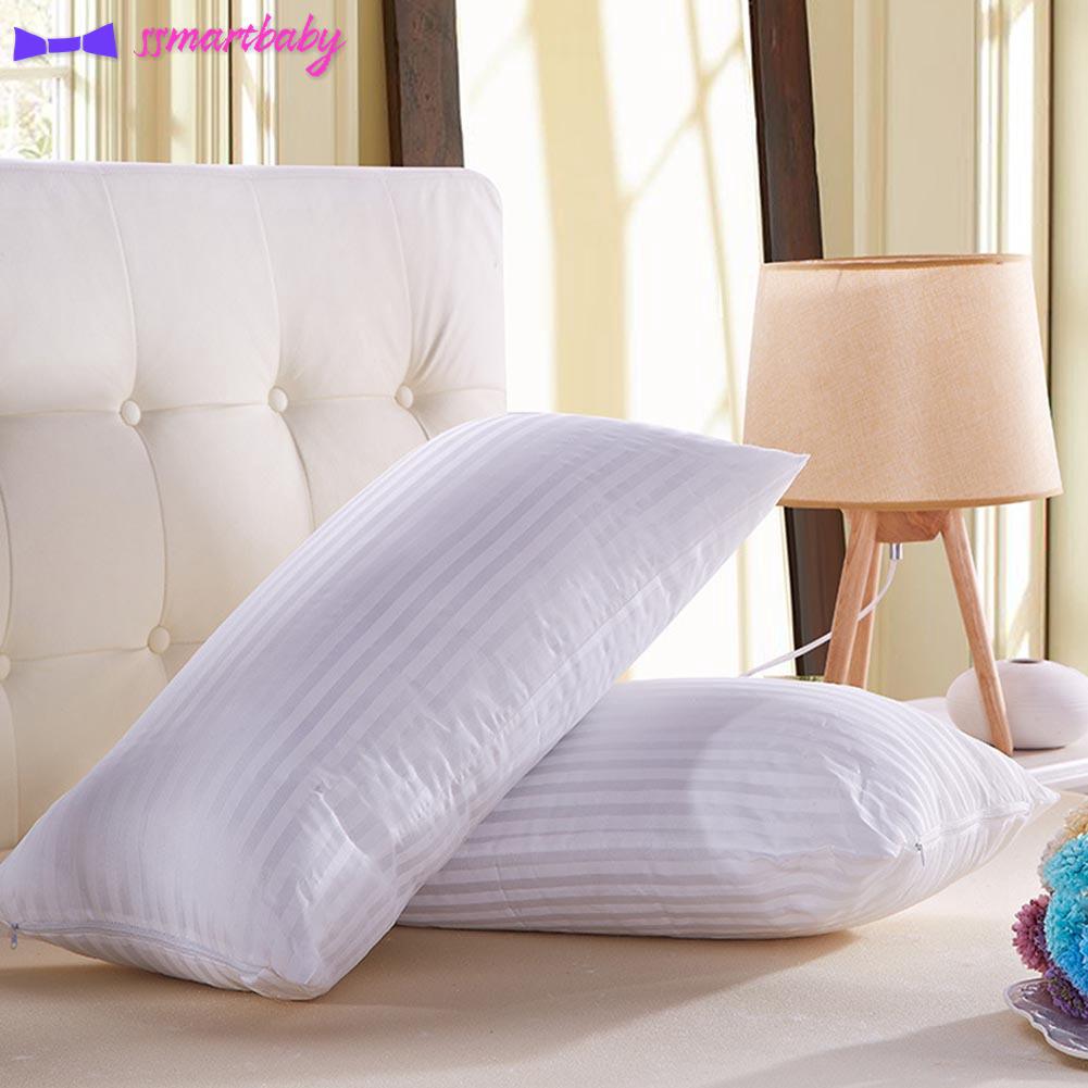 Bedding Pillow Polyester Bed Hotel Collection Soft Comfortable Sleep Health For