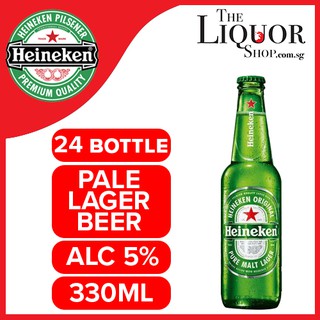 Heineken Beer Pint 24x330ml (Best Before - July 2021)