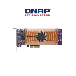 QNAP QM2-2P-344/ QM2-2P-384 Dual M.2 22110/2280 PCIe NVMe SSD expansion Connector
