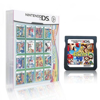 482 in 1 Video Game Cartridge Card For Super Mario Nintendo DS NDSL NDSI 2DS 3DS