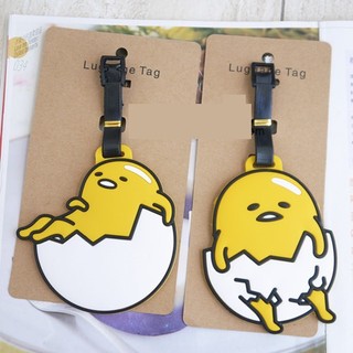 Gudetama Luggage Tag Egg Yolk Japanese Silicon