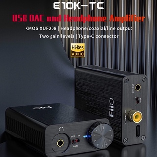 FiiO E10K-TC Desktop USB DAC & Amplifier Sound Card (Updated 2021)