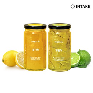 [INTAKE] Sugarlolo Fruit Tea/ Citron & Green Tangerine/ from Jeju Island & Goheng in Korea
