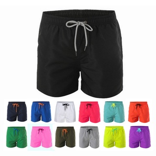 Quick-drying Swimming Shorts Brand Men's Casual Sports Drawstring Shorts Jersey Shorts