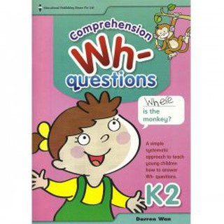 K2 Comprehension Wh-Question English Reading Workbook