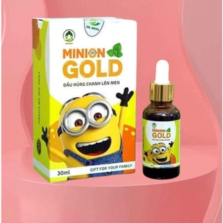 Minion Gold basil oil 30ml Support for runny nose cough