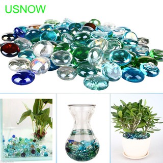 Decoration Craft Marbles Mixed Color Stone Glass Stones