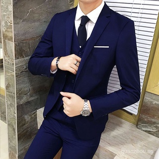 READYSTOCK😎 Suit Men Groom Tuxedo Prom Wedding Suits Blazer