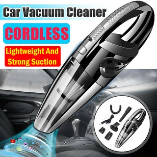 Wet & Dry Vacuum Cleaner Car Wireless Cordless Handheld Rechargeable Home Portable 120W/2200MAH Household Vacuum
