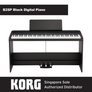 Korg B2SP Digital Piano (Black / White) - Comes with Delivery, Assembly and Free X-Bench