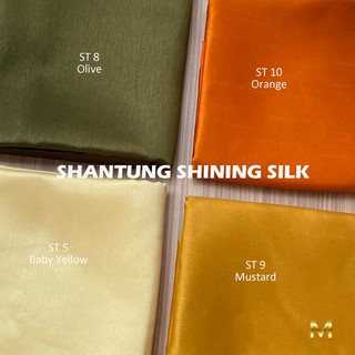 Shantung Shining Silk Bidang 58 Price For 0.5m