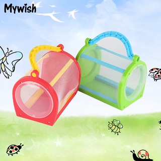 [Mywish]Portable Net Catching Butterfly Insect House Handle
