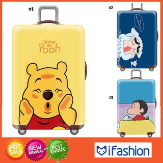 ifashion Luggage Cover (zip closure) Elastic Suitcase Protector 18 24 26 28 30''