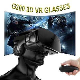3D VR Glasses G300 Headset Virtual Reality for 4.5-6.2 Inch Smartphones Watch Movie Super Artifact