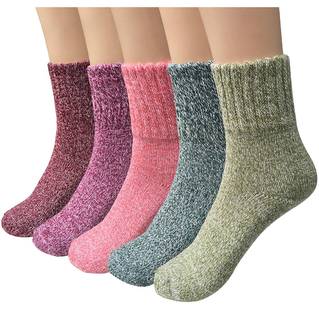 Winter socks retro national wind socks thickening warm rabbit wool women socks