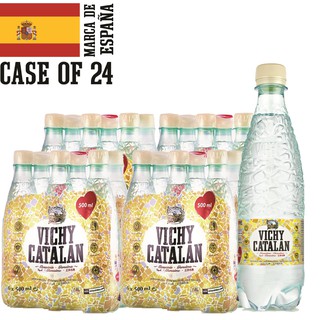 Vichy Catalan 500ml (Sparkling) Pet Bottle (Large Case: 24 X 500ml bottles)