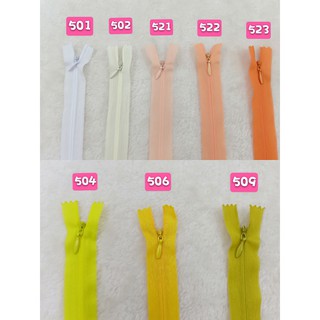 [Shop Malaysia] Zip Sorok / Invisible Zip /Doz (12pcs) Invisible Zipper 8” - 24”