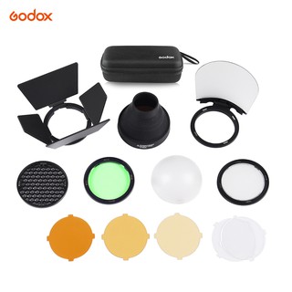 Free Shipping Godox AK-R1 Pocket Flash Light Accessories Kit for Godox H200R Round Flash Head AD200 Accessories