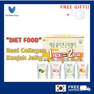 [KOREA Food]BARO FOOD Real Collagen Konjac Jelly 150ml*10pack/diet/slim/slimming/daily diet/diet food/diet meal