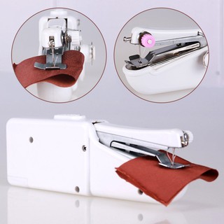 Electric Portable Hand-Held Mini Sewing Machine Tailor Hand Held Stitch Fabric