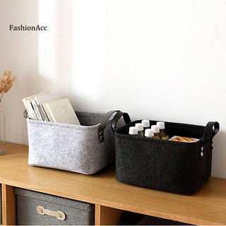 FHAC_Household Laundry Clothes Storage Basket Closet Desk Sundries Organizer Holder