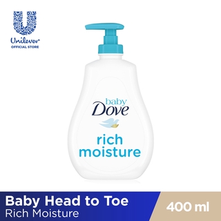 Dove Baby Rich Moisture Head To Toe Wash 400ml