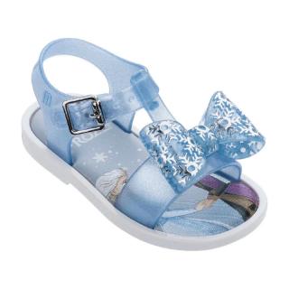 【sealynn】Mini Jelly Sandal Disney Frozen Elsa Princess Summer Shoes Fashion Cute Girls Princess Bow Shoes Soft Outdoor Beach Flat Shoes MX M205