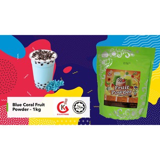 [Shop Malaysia] [100% JAKIM HALAL] 1KG Blue Coral Powder