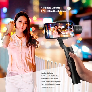 H4 3 Axis USB Charging Video Record Support Universal Adjustable Direction Handheld Gimbal Smartphone Stabilizer Vlog Live