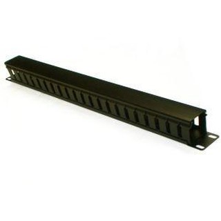 1U 19' Inch Equipment Server Rack Cable Management Panel - Ready Stock