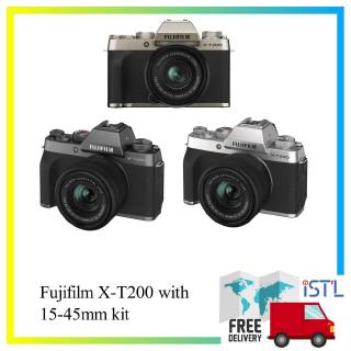 Fujifilm X-T200 Mirrorless Digital Camera with 15-45mm Lens