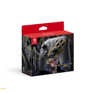 Nintendo Switch Pro Controller Monster Hunter Rise Edition (Pre-Order)