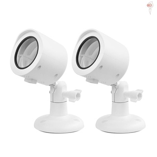2PCS/Set Wall Mount for YI Home Camera Wall Mounted 360 Degree Swivel Bracket Holder Case Cover for YI 1080p/720p Home Camera Outdoor&Indoor Weatherproof, White