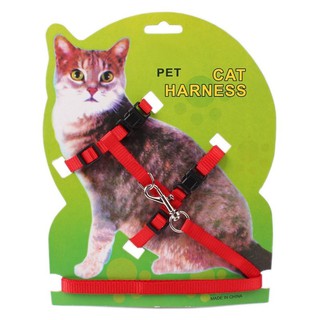Nylon Cat Harness And Leash For Animals Pet Traction Harness Belt