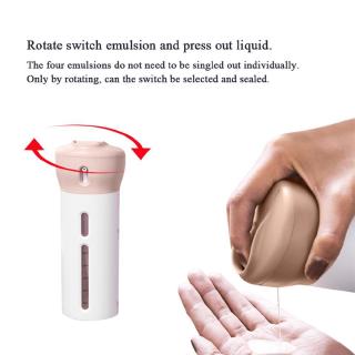 4-in-1 Emulsion cosmetic rotary extrusion portable travel empty bottle