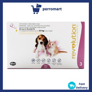 Revolution For Puppies & Kittens 0kg to 2.5kg