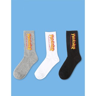 Breathable Combed Cotton Sock for Men Women Couples Long Socks