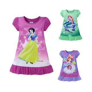 Kids Pajamas Girls Dianey Princess Dress Children Pyjamas pjs Sleepwear Homewear