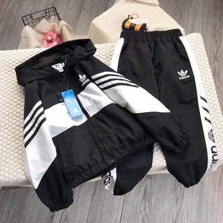 Autumn 2020 new boys and girls clothing, middle-aged and young children, hooded windbreaker fashion