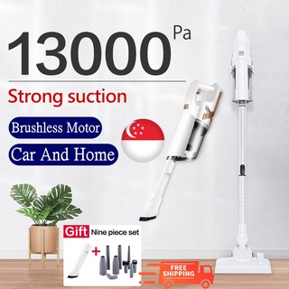 【SG Stock】Cordless Vacuum Cleaner Portable Handheld Vacuum Cleaner Wet and Dry Nine-Piece Set