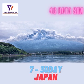 Japan 7 - 30days Data Sim Card