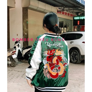 Bomber sukajan jacket with high quality dragon embroidery 2020