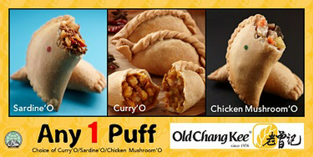 Old Chang Kee Any 1 Puff E-Voucher