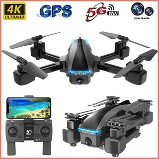 S177 GPS Drone 5G WIFI FPV Drones 4K HD Wide Angle Dual Camera 20min Rc Distance 600m Quadcopter Height Keep Flight